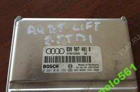 БЛОК УПРАВЛЕНИЯ ДВИГАТЕЛЕМ AUDI A4 B5 LIFT 2.5 TDI