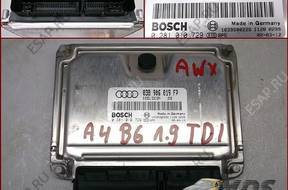 БЛОК УПРАВЛЕНИЯ ДВИГАТЕЛЕМ - AUDI A4 B6 1.9 TDI  038906019FP