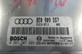 БЛОК УПРАВЛЕНИЯ ДВИГАТЕЛЕМ AUDI A4 B6 2.0 ALT  8E0909557