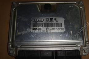 БЛОК УПРАВЛЕНИЯ ДВИГАТЕЛЕМ AUDI A4 B6 2.5 TDI 8E0907401