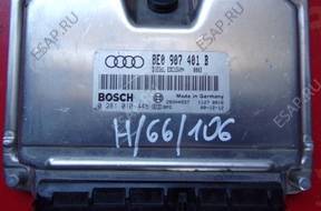 БЛОК УПРАВЛЕНИЯ ДВИГАТЕЛЕМ Audi A4 B6 2.5 TDI 8E0907401B