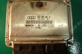 БЛОК УПРАВЛЕНИЯ ДВИГАТЕЛЕМ AUDI A4 B6 2.5 TDI 8E0907401D