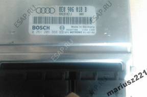 БЛОК УПРАВЛЕНИЯ   ДВИГАТЕЛЕМ AUDI A4 B6 8E0 906 018B