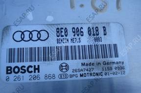 БЛОК УПРАВЛЕНИЯ   ДВИГАТЕЛЕМ AUDI A4 B6 B7 1.8 T