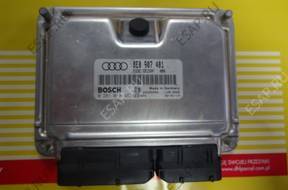 БЛОК УПРАВЛЕНИЯ ДВИГАТЕЛЕМ AUDI A4 B6 B7 8E0907401