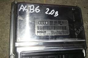 БЛОК УПРАВЛЕНИЯ ДВИГАТЕЛЕМ AUDI A4 B6 B7 VW 2.0 ALT