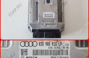 БЛОК УПРАВЛЕНИЯ ДВИГАТЕЛЕМ AUDI A4 B7 03G906016LP 0281014107