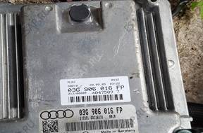 БЛОК УПРАВЛЕНИЯ ДВИГАТЕЛЕМ AUDI A4 B7 2.0 ДИЗЕЛЬ 03G906016FP