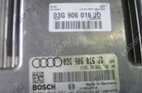 БЛОК УПРАВЛЕНИЯ ДВИГАТЕЛЕМ AUDI A4 B7 2.0 TDI 03G906016JD