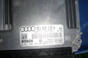 БЛОК УПРАВЛЕНИЯ   ДВИГАТЕЛЕМ AUDI A4 B7 2.0 TFSI