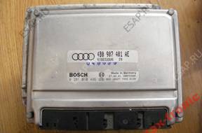 БЛОК УПРАВЛЕНИЯ ДВИГАТЕЛЕМ AUDI A6 0281010496 / 4D090740AE