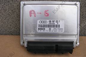 БЛОК УПРАВЛЕНИЯ ДВИГАТЕЛЕМ AUDI A6 2.4 V6 4B0 907 552 F