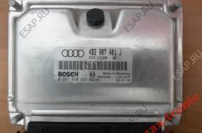 БЛОК УПРАВЛЕНИЯ ДВИГАТЕЛЕМ AUDI A6 4B2907401J / 0281010822