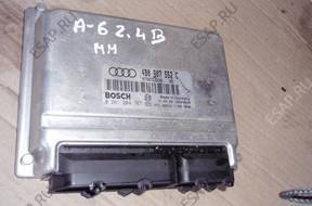 БЛОК УПРАВЛЕНИЯ   ДВИГАТЕЛЕМ  AUDI A6 C5 2,4 B 1998 год