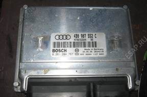 БЛОК УПРАВЛЕНИЯ ДВИГАТЕЛЕМ AUDI A6 C5 2,4 B 98 год, 4B0907552 C