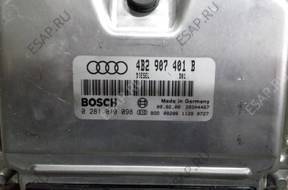 БЛОК УПРАВЛЕНИЯ ДВИГАТЕЛЕМ Audi A6 C5 2.5 TDI 4B2907401B