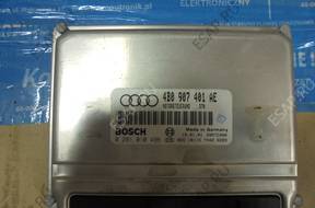 БЛОК УПРАВЛЕНИЯ   ДВИГАТЕЛЕМ AUDI A6 C5 4B0907401AE