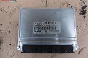 БЛОК УПРАВЛЕНИЯ   ДВИГАТЕЛЕМ AUDI A6 C5 4B0907401H