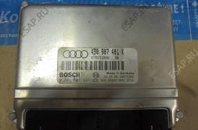 БЛОК УПРАВЛЕНИЯ   ДВИГАТЕЛЕМ AUDI A6 C5 4B0907401K