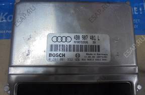 БЛОК УПРАВЛЕНИЯ   ДВИГАТЕЛЕМ AUDI A6 C5 4B0907401L