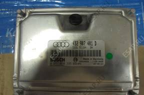 БЛОК УПРАВЛЕНИЯ   ДВИГАТЕЛЕМ AUDI A6 C5 4B2907401D