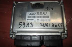 БЛОК УПРАВЛЕНИЯ   ДВИГАТЕЛЕМ AUDI A6 C5 8E0907401M