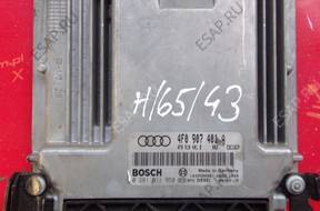 БЛОК УПРАВЛЕНИЯ   ДВИГАТЕЛЕМ Audi A6 C6 4F0907401A