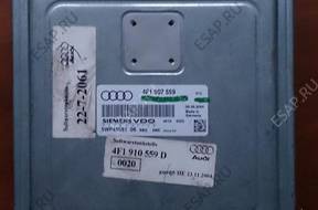 БЛОК УПРАВЛЕНИЯ   ДВИГАТЕЛЕМ AUDI A6 C6 4F1910559D