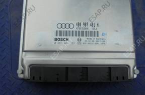 БЛОК УПРАВЛЕНИЯ   ДВИГАТЕЛЕМ AUDI A6C5 4B0907401H