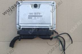БЛОК УПРАВЛЕНИЯ   ДВИГАТЕЛЕМ AUDI A8 D2 4D2907401A