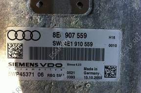 БЛОК УПРАВЛЕНИЯ ДВИГАТЕЛЕМ AUDI A8 D3 LIFT 3.2FSI 8E0907559