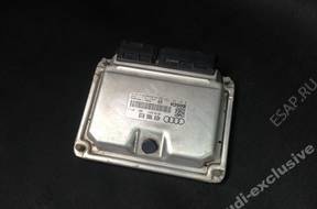 БЛОК УПРАВЛЕНИЯ ДВИГАТЕЛЕМ  Audi A8 D3 W12 6.0  4E0906018