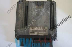 БЛОК УПРАВЛЕНИЯ ДВИГАТЕЛЕМ AUDI A8 TDI 0281011684 4E0907409B
