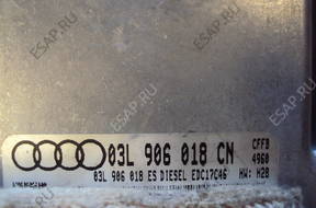 БЛОК УПРАВЛЕНИЯ ДВИГАТЕЛЕМ AUDI Q3 03L906018CN