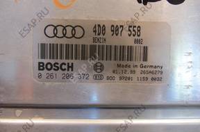 БЛОК УПРАВЛЕНИЯ ДВИГАТЕЛЕМ - Audi S6 C5 340KM 4.2i 4D0907558