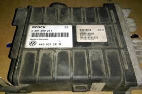 БЛОК УПРАВЛЕНИЯ ДВИГАТЕЛЕМ Audi VW 0261200271 443907311D