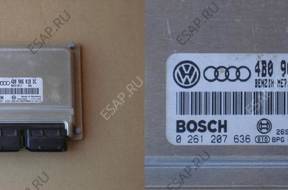 БЛОК УПРАВЛЕНИЯ ДВИГАТЕЛЕМ AUDI VW 0261207636 4B0906018DC