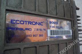 БЛОК УПРАВЛЕНИЯ ДВИГАТЕЛЕМ AUDI VW 0285007040 893907383