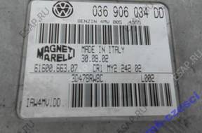БЛОК УПРАВЛЕНИЯ   ДВИГАТЕЛЕМ AUDI VW 036 906 034 dd