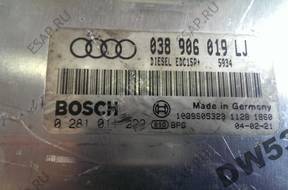 БЛОК УПРАВЛЕНИЯ ДВИГАТЕЛЕМ Audi Vw 038906019LJ BOSCH