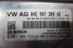 БЛОК УПРАВЛЕНИЯ ДВИГАТЕЛЕМ AUDI VW 04E907309AE LEGALNY