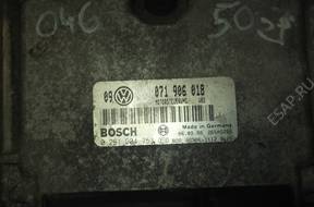 БЛОК УПРАВЛЕНИЯ   ДВИГАТЕЛЕМ AUDI VW  071906018