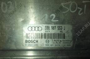 БЛОК УПРАВЛЕНИЯ   ДВИГАТЕЛЕМ AUDI VW  3B0907552J