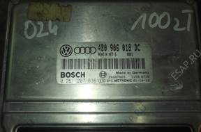 БЛОК УПРАВЛЕНИЯ   ДВИГАТЕЛЕМ AUDI VW  4B0906018DC