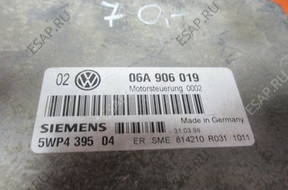 БЛОК УПРАВЛЕНИЯ ДВИГАТЕЛЕМ AUDI VW 5WP439504, 06A906019 FV