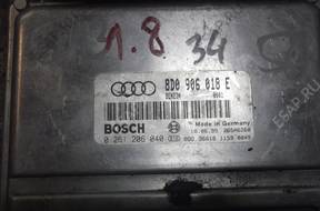 БЛОК УПРАВЛЕНИЯ   ДВИГАТЕЛЕМ AUDI VW  8D0906018E