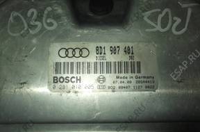 БЛОК УПРАВЛЕНИЯ   ДВИГАТЕЛЕМ AUDI VW  8D1907401