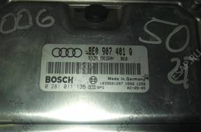 БЛОК УПРАВЛЕНИЯ   ДВИГАТЕЛЕМ AUDI VW  8E0907401Q