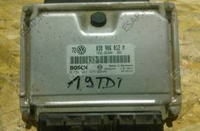 БЛОК УПРАВЛЕНИЯ ДВИГАТЕЛЕМ AUDI VW SKODA 1.9 TDI 038906012M