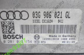 БЛОК УПРАВЛЕНИЯ ДВИГАТЕЛЕМ AUDI VW SKODA SEAT 03G906021GL